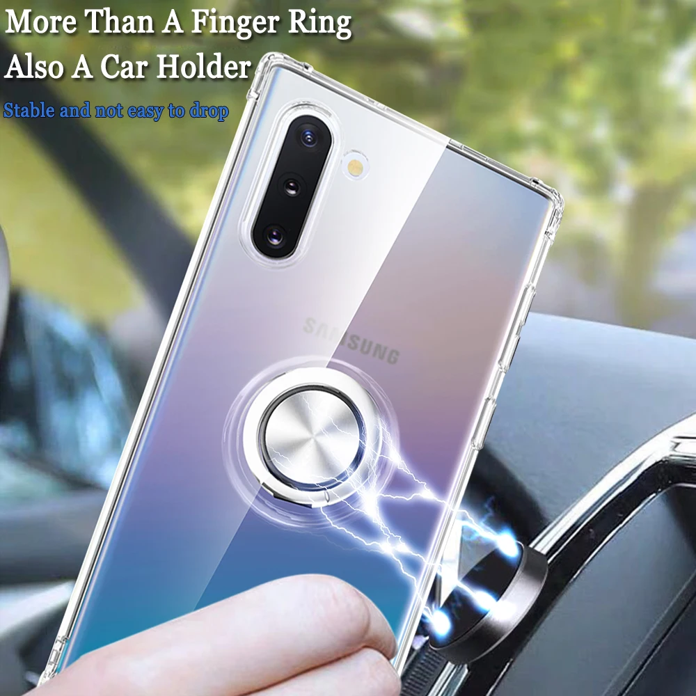 Защитный чехол для Samsung Galaxy Note10 Plus 5G телефона Note 8 9 10 Pro чехлы подставка магнитное