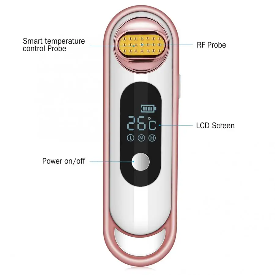 Портативные устройства для ухода за лицом терапия Радиочастотное омоложение