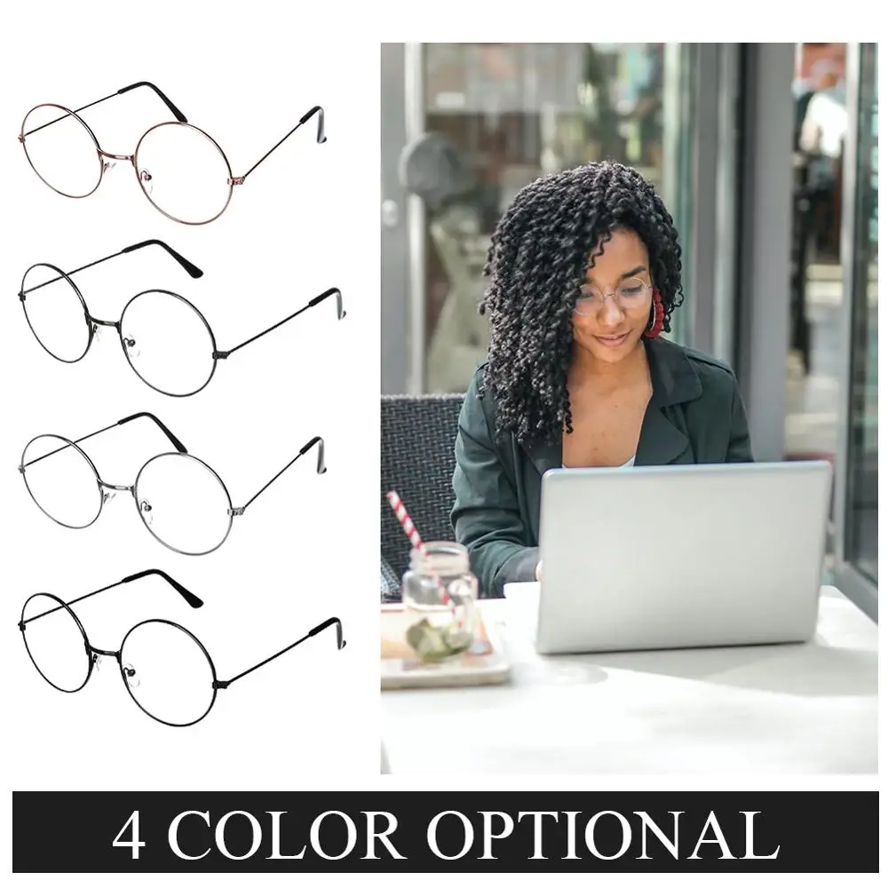 Очки в стиле ретро с прозрачными стеклами Модные Винтажные Солнцезащитные