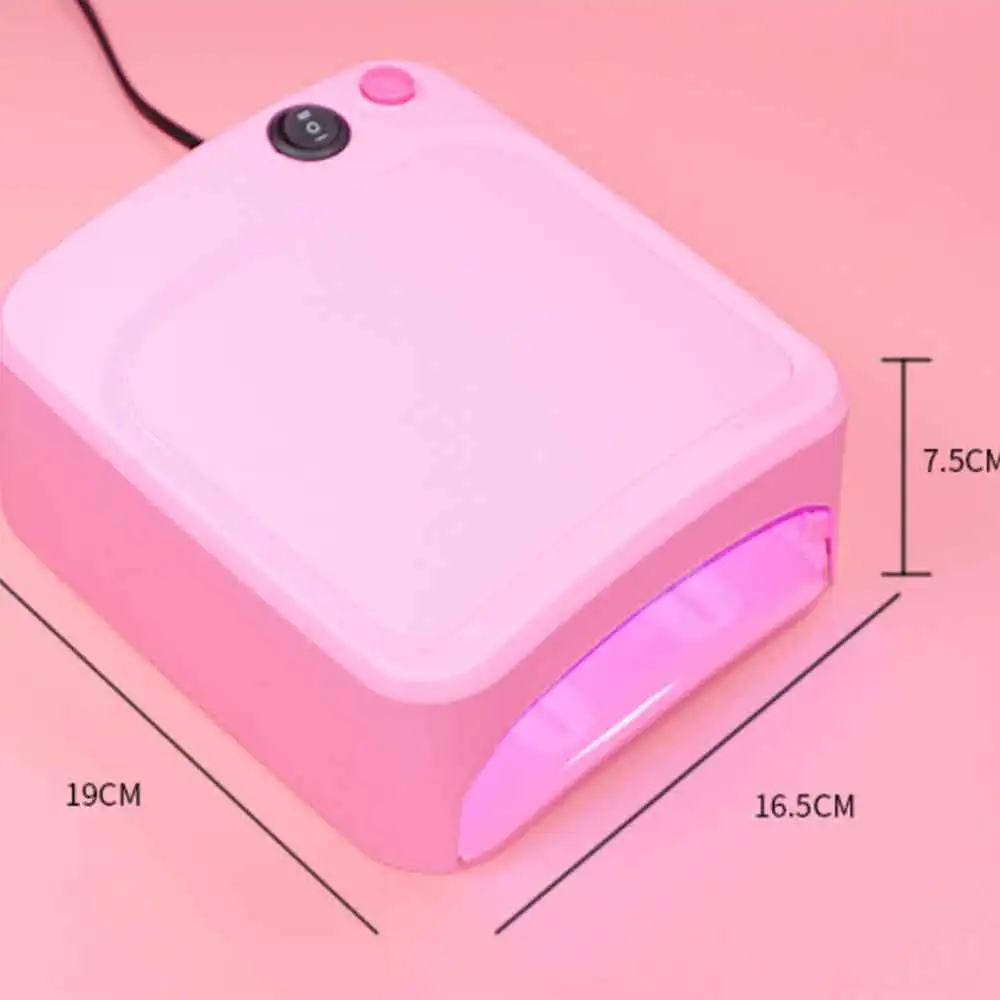 Маникюрный набор инструментов для ногтей 36 Вт УФ светодиодная лампа гель