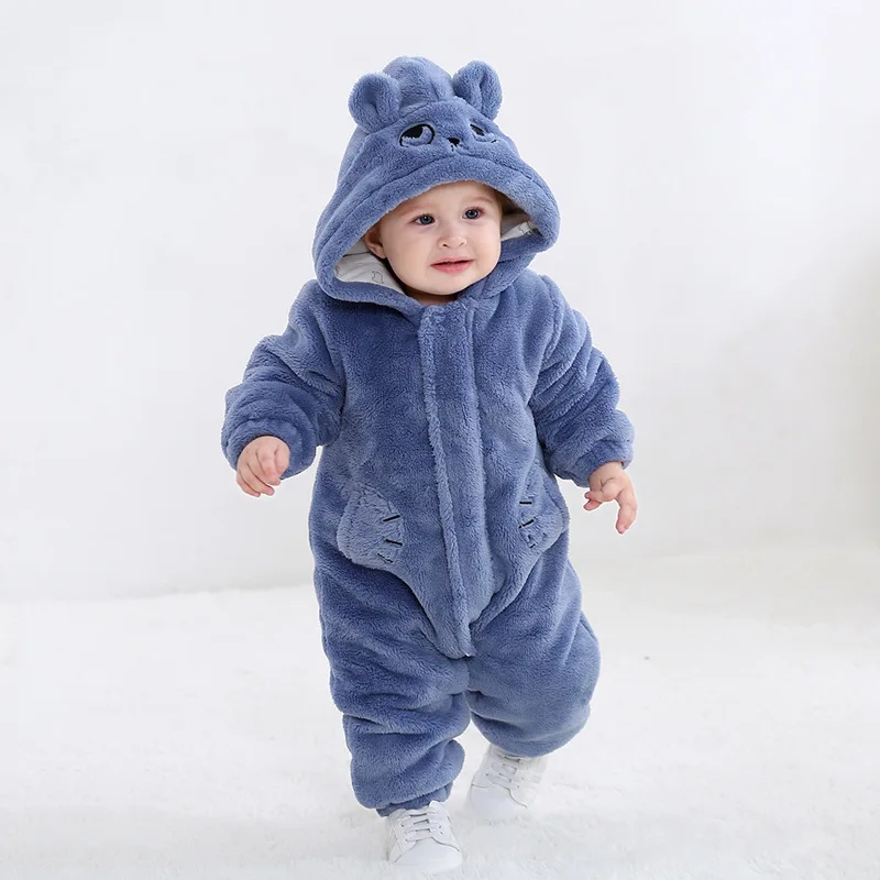 Новинка 2019 года сезон осень-зима хлопковый комбинезон с длинными рукавами для