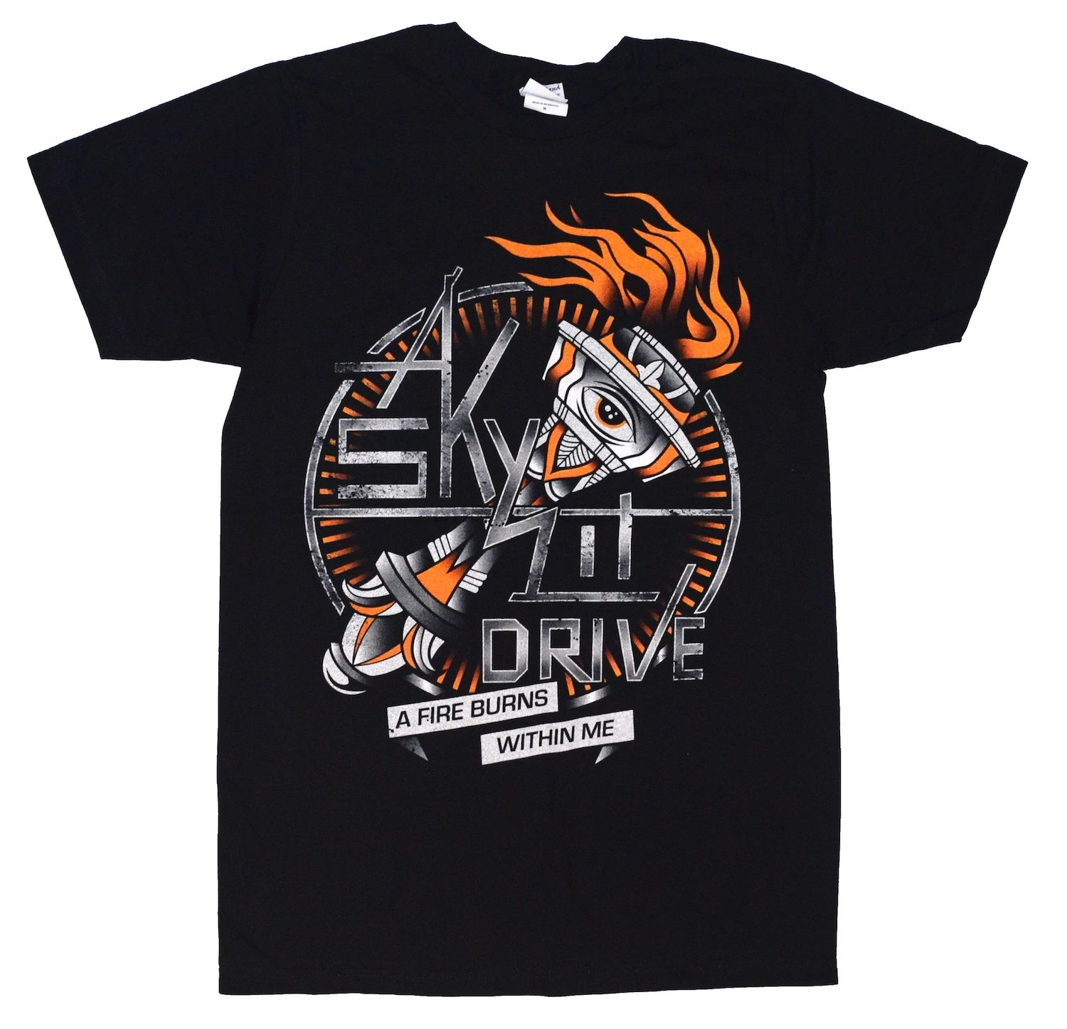 Совершенно новая Официальная Лицензированная рубашка A Skylit Drive Fire burn inside Новое