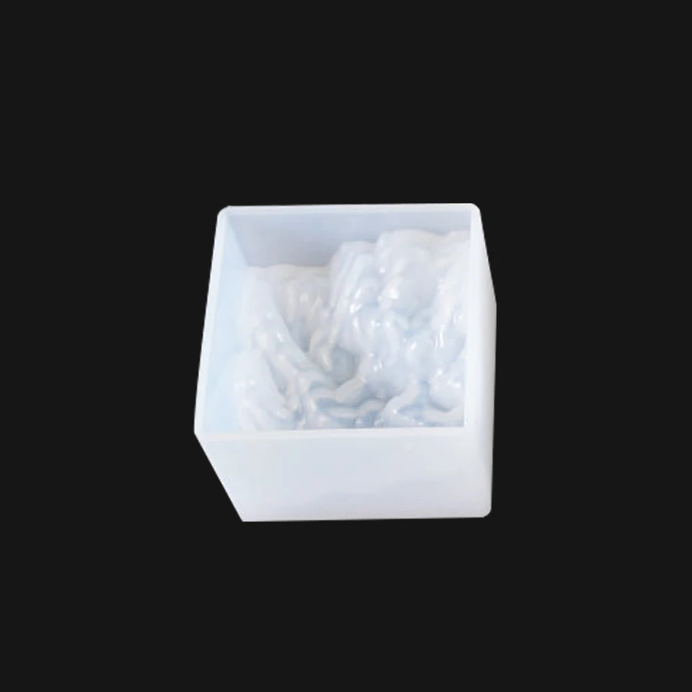 1 шт. Новые DIY Кристалл эпоксидной формы для украшений сломанной декорции с видом