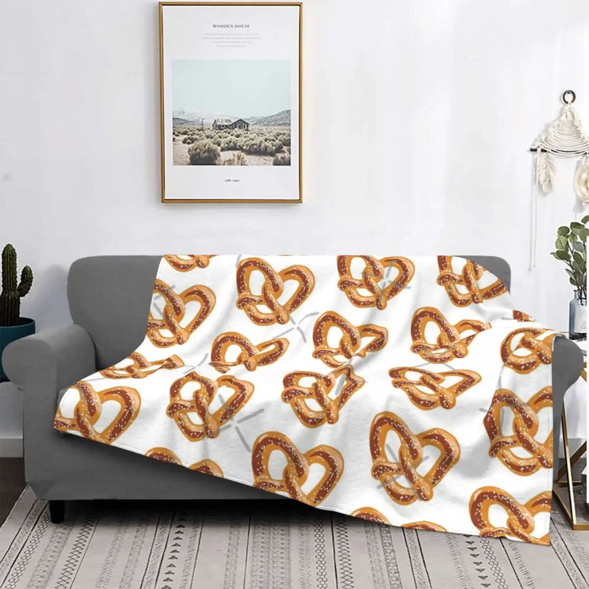

Pretzel-Manta с капюшоном, кукра для cama, edredones a cuadros mullidos, manta ponderada