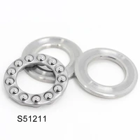 s51211 bearing 559025 mm 1pc abec 1 stainless steel thrust s 51211 ball bearings