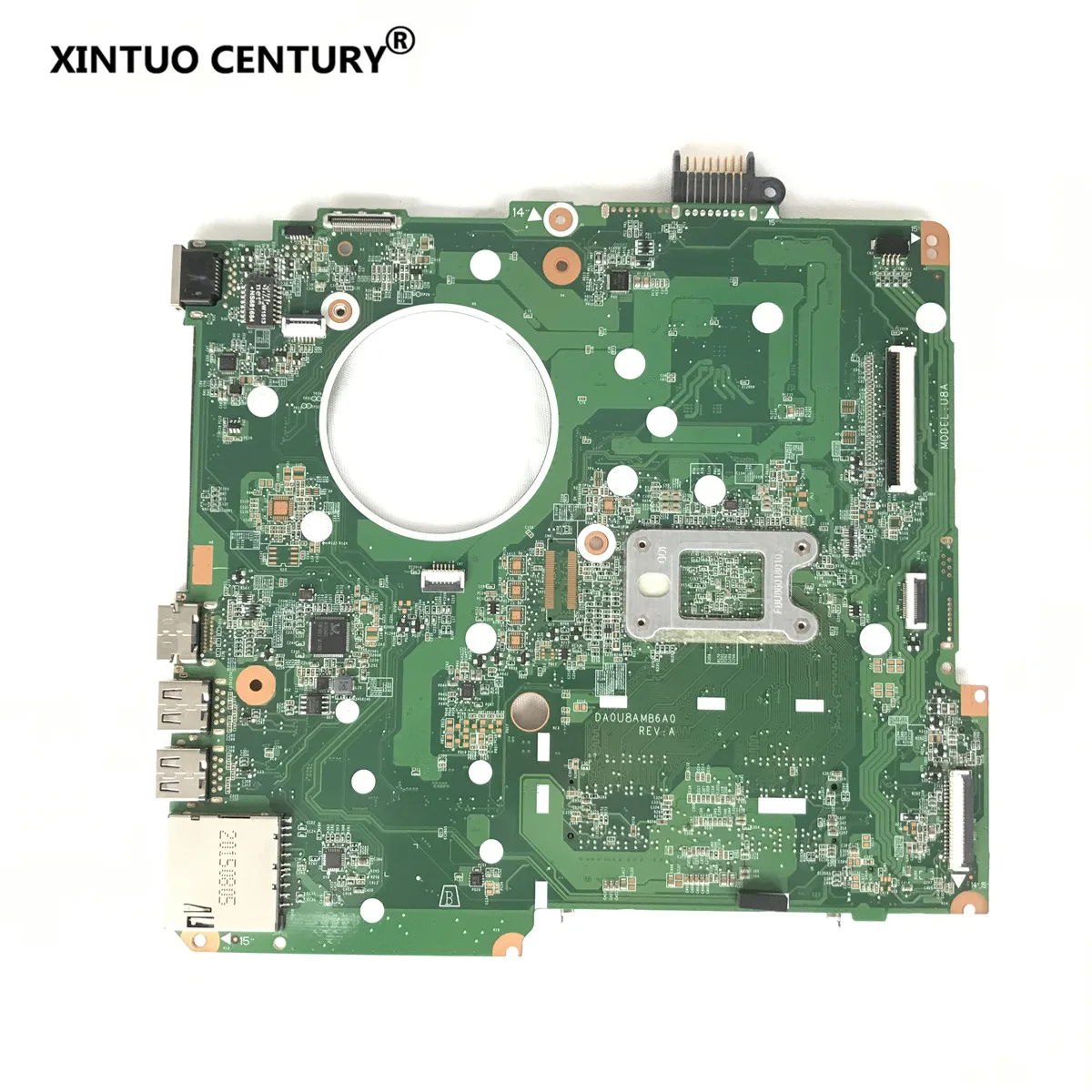 Материнская плата для ноутбука HP Pavilion 15 15-F 828164-001 DA0U8AMB6A0 материнская SR1YJ N2840 DDR3 |