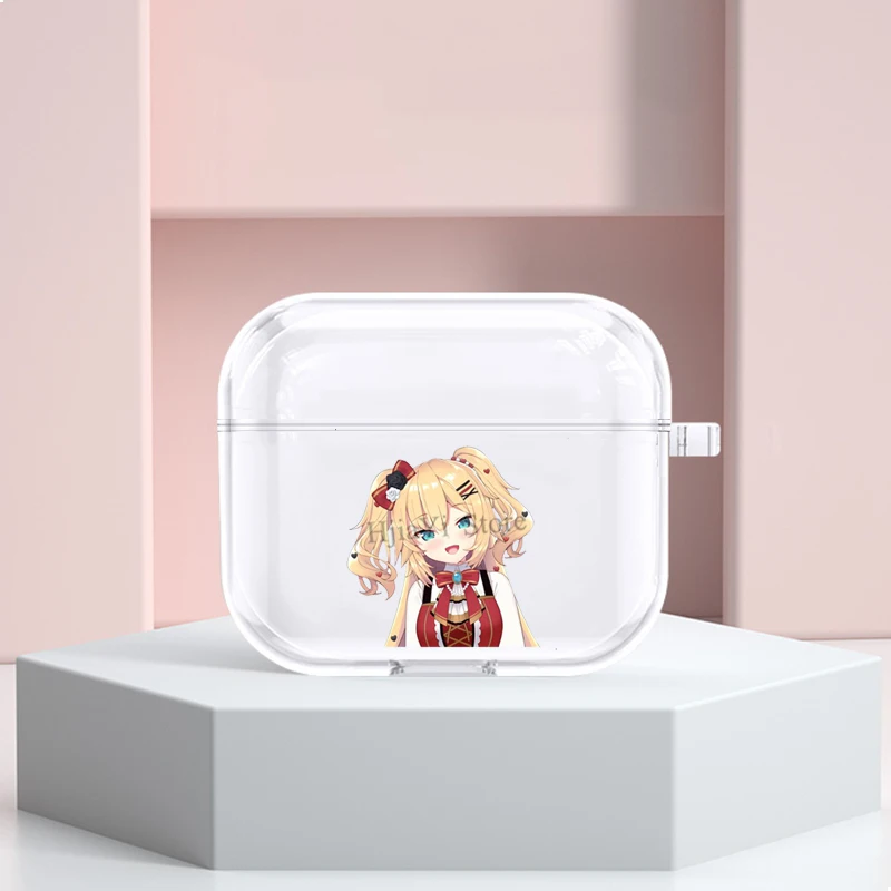 

Милый чехол для наушников Akai Haato чехол из ТПУ для Apple Airpods 3, защитный чехол для наушников Airpods Pro 2/1