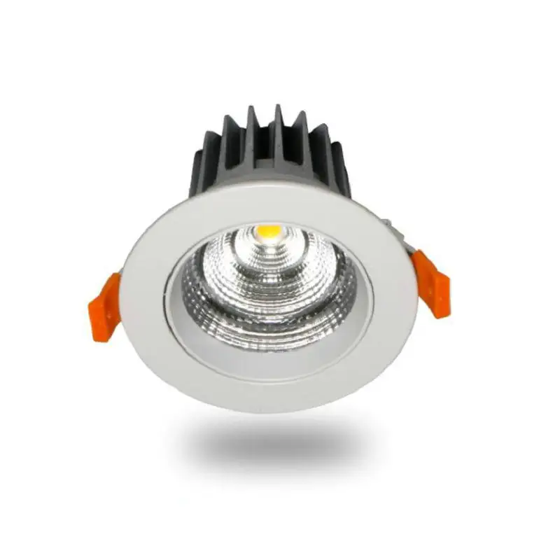 10 шт./лот светодиодный светильник 7 Вт потолочные лампы Ультра тонкие без