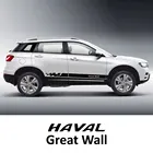 2 шт., наклейки на автомобильные двери для GREAT WALL HAVAL H6 H9 M6 F7 POER WEY STEED, аксессуары для автотюнинга, виниловая пленка, наклейки