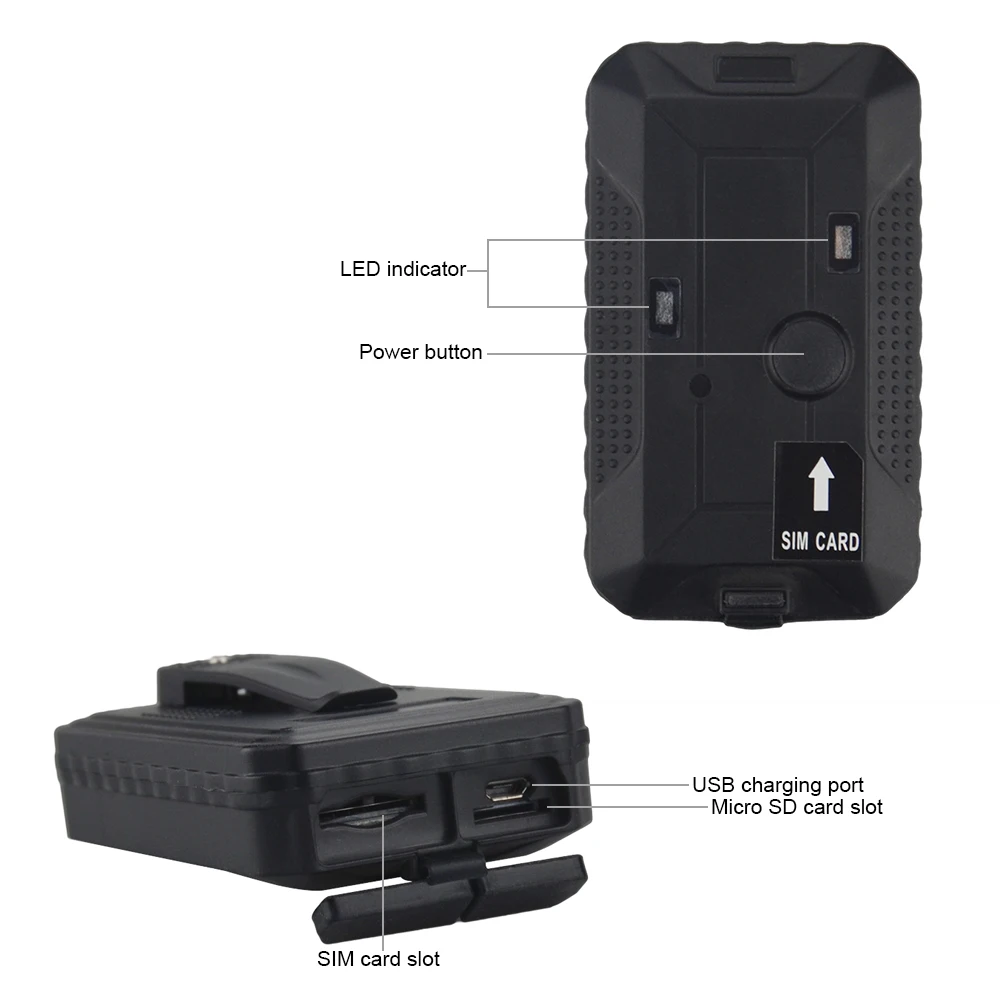 GSM диктофон 5000 мАч аккумулятор водонепроницаемый сильный магнит оповещение о