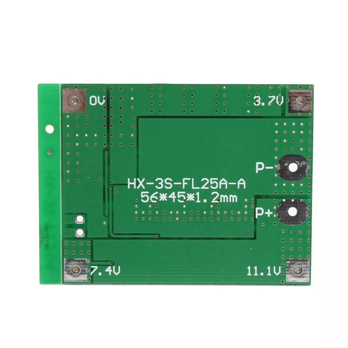Защитная плата 3S 25A Li-Ion 18650 BMS PCM для батареи bms pcm с балансировкой литий-ионного