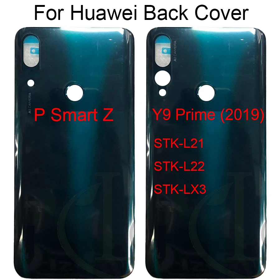 Оригинальная задняя крышка батарейного отсека для Huawei P Smart Z Y9 Prime 2019 STK-L21 STK-L22 -