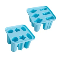 popsicle molds 6 ice cream molds silicone diy homemade ice lolly mold ice cream popsicle ice pop maker mould kitchen tools