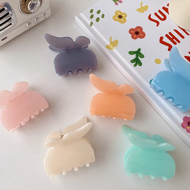 Хороший подарок на день матери заколка для волос с бабочкой поймать Grap сзади