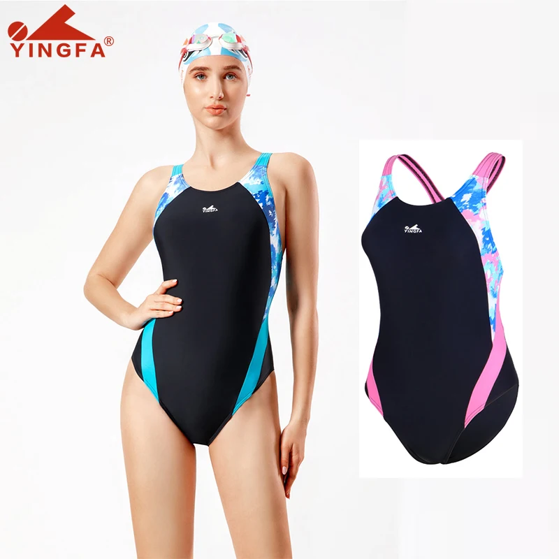 

Yingfa 2021 Sexy Women One Piece Swimsuit Swimwear Female Anti Chlorine Bathing Suits Bodysuit Costumi Interi Mare 2021