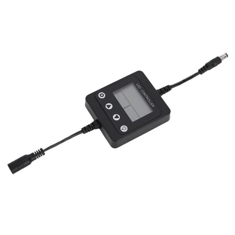 

LED Aquarium Light Controller Dimmer Modulator with LCD Display Fish Tank Intelligent Timing Dimming System