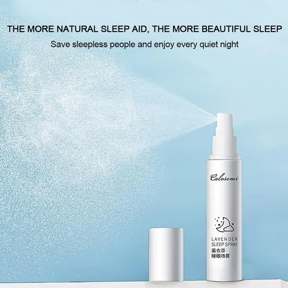 

Best Aromatherapy Calm Deep Sleep Mist Pillow Spray with Lavender Essential Oils 75ml Lavender Sleep Spray Insomnia Therapy