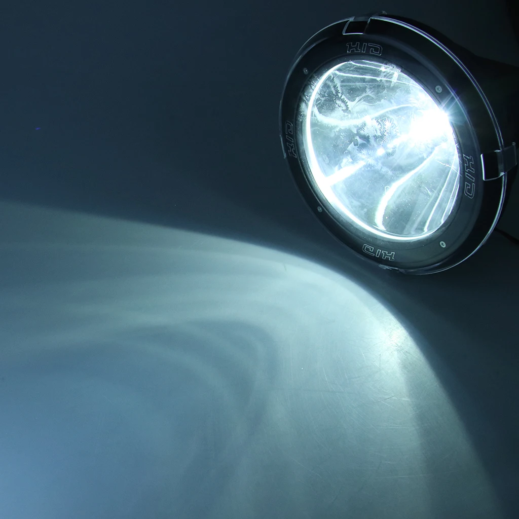 9 дюймов 55 Вт прожекторная фара s HID Xenon 12 В для грузовиков внедорожников черная