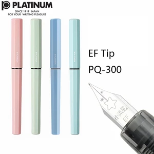 Японский Платиновый наконечник EF, маленькая ручка-метеорит, ручка перьевая с коробкой, милые школьные принадлежности, канцелярские принадлежности