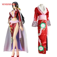 vevefhuang one piece boa hancock cosplay costume boa hancock one piece cosplay costume halloween costumes for women adult unifor
