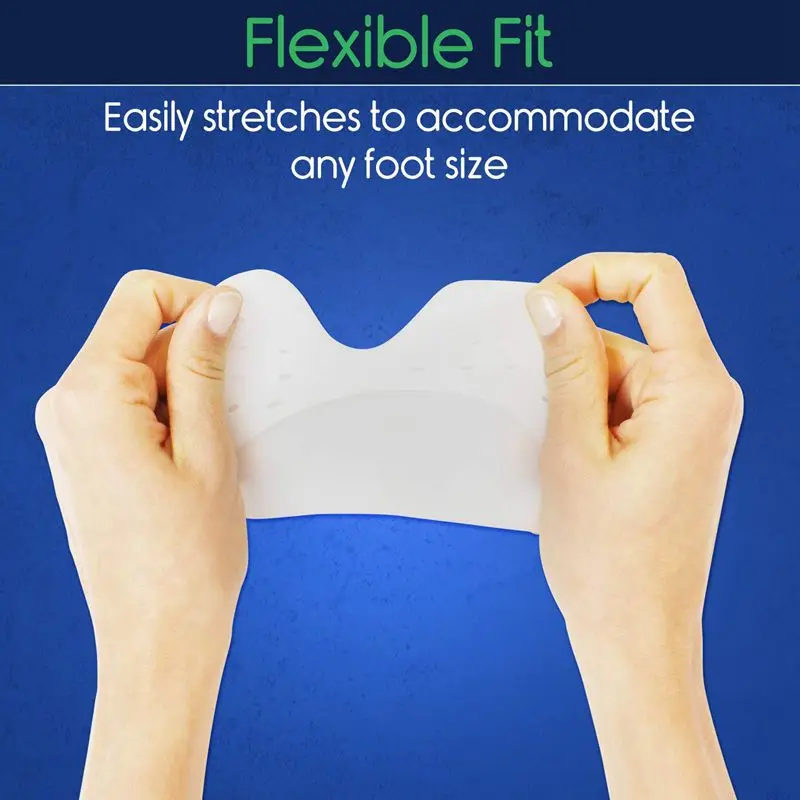 Силиконовый защитный колпачок для носка (2 пары) силиконовый носок крышка и рукав