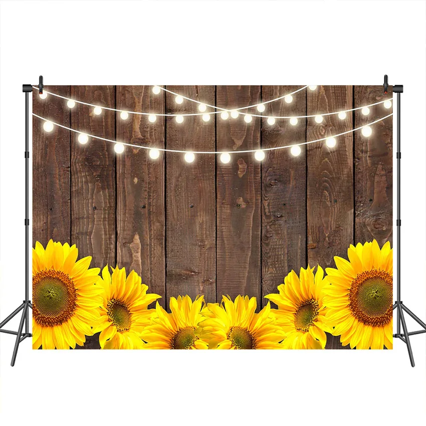 

Mocsicka деревянные фоны светлый Подсолнух детский душ Новорожденные индивидуальные фотографические фоны для фотостудии
