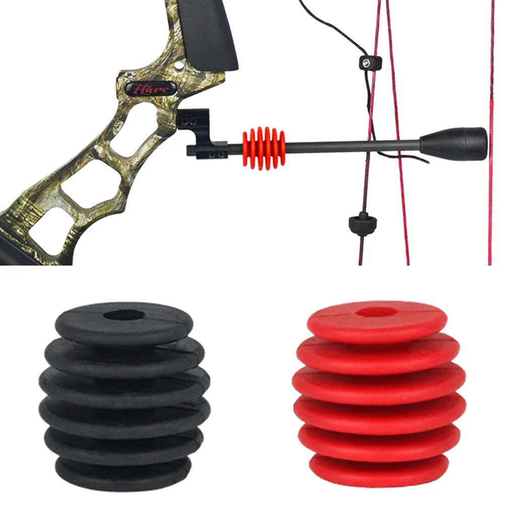 2х резиновый комбинированный торцевой стабилизатор для стрельбы из лука | Спорт и