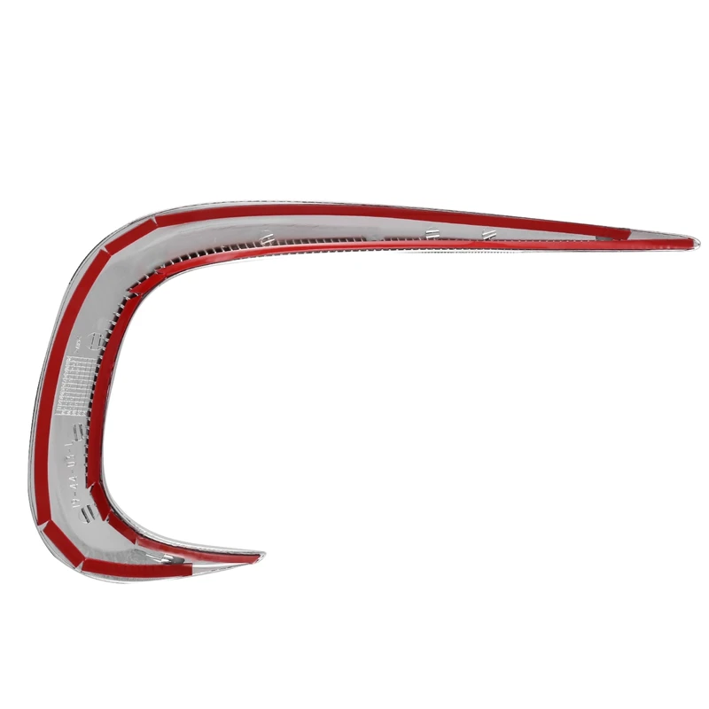 

Car Front Bumper Spoiler Air Knife Fog Lamp Eyebrow Cover Trim for Ford Explorer 2020 2021