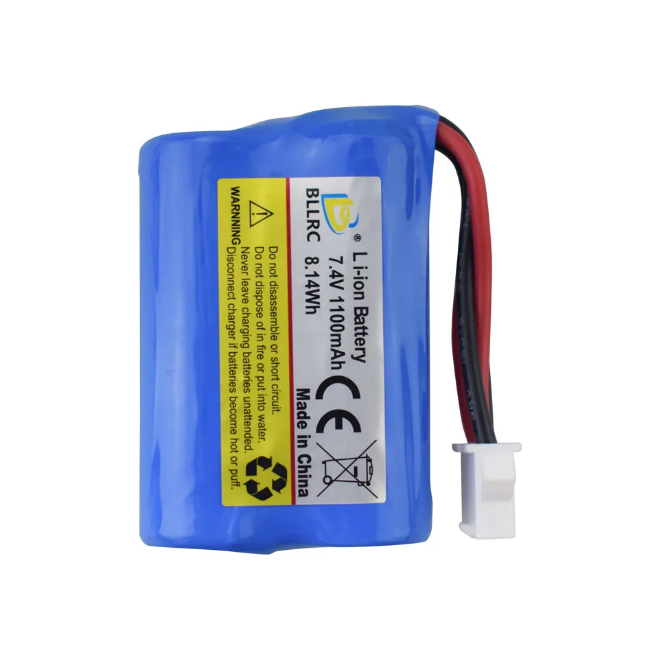 2S 7 4 V 1100mah 20C литий-полимерная батарея стандартная штепсельная Вилка для BLLRC L100