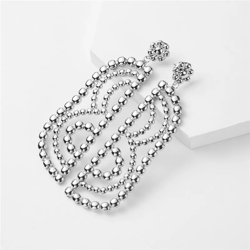 Серьги Модные ювелирные изделия 2019 висячие серьги темпераментные металлические