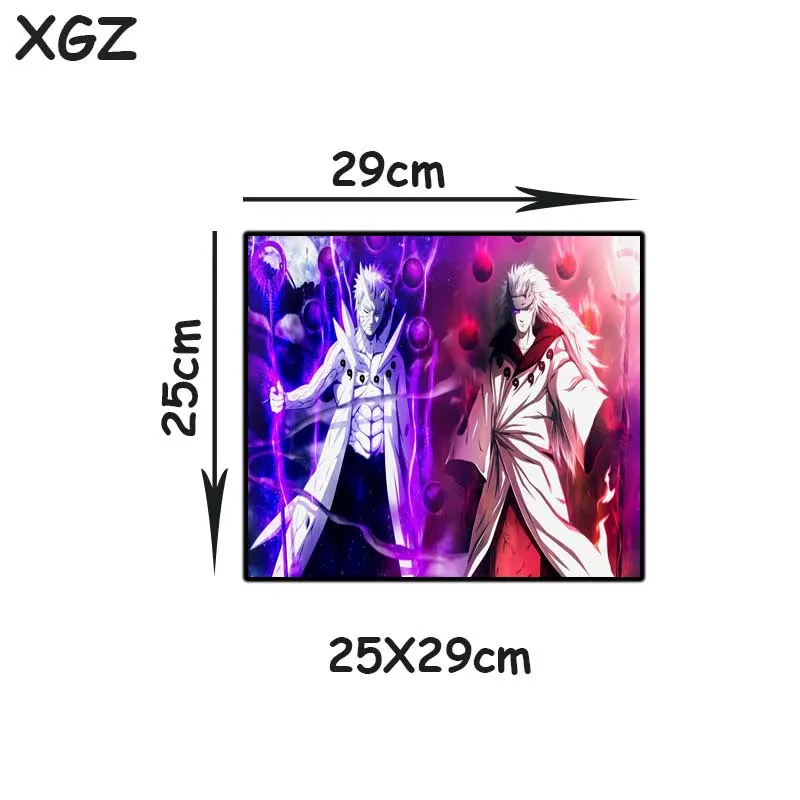 Коврик для мыши XGZ с анимационным рисунком черный настольный компьютерный коврик