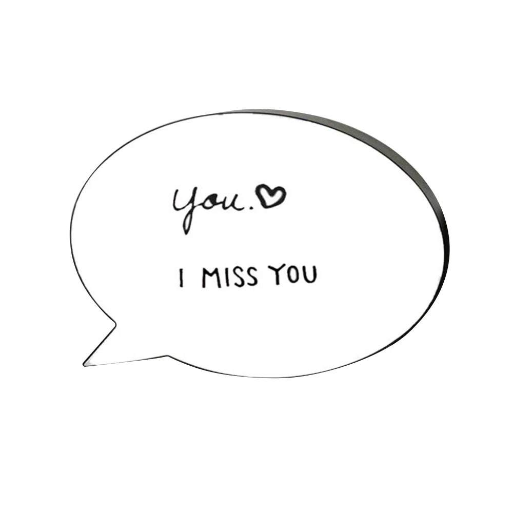 

Creative LED Message Handwriting Letter Light Box Speech Bubble Shape Writing Board add 3Colors Pen for Birthday Party Wedding