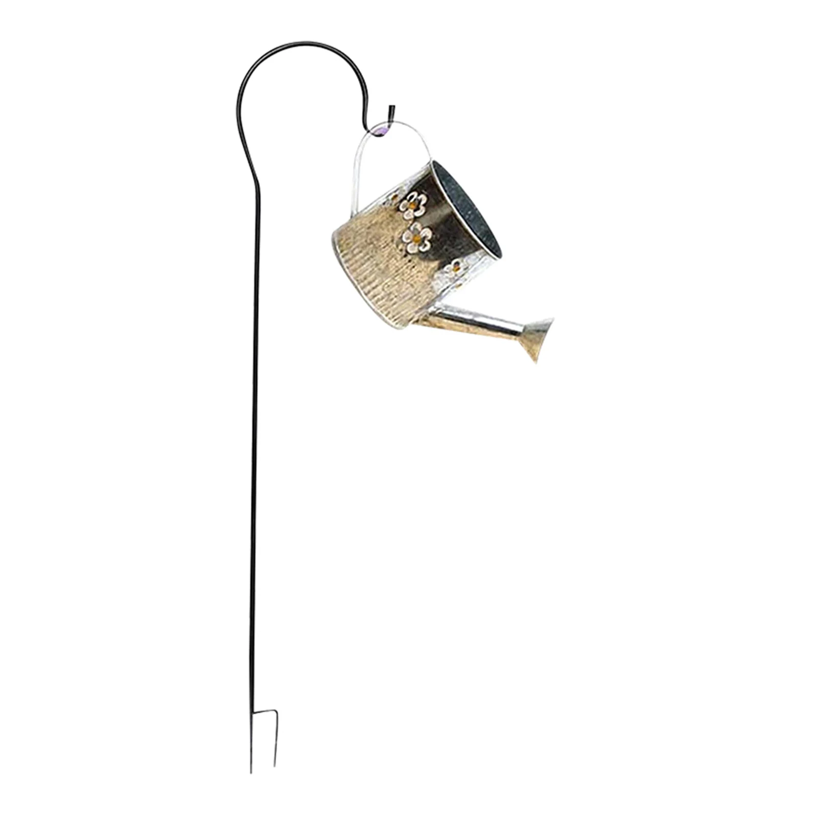 

Hot Artistic Garden Art LED Light Outdoor Garden Fairy Light Outdoor Decor with Watering Can