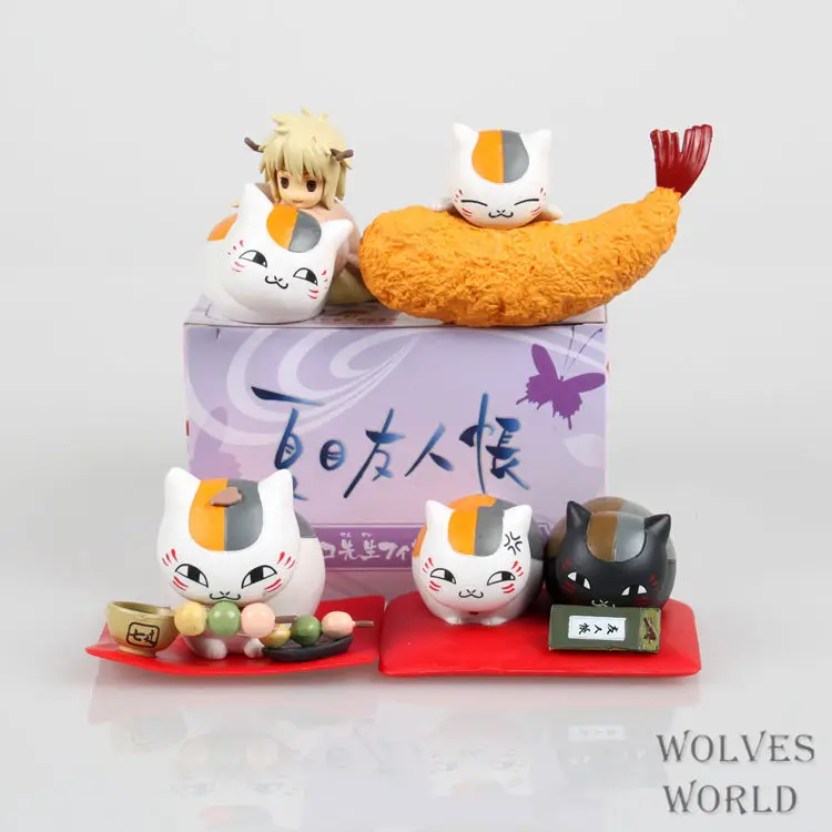 

Anime Natsume Yuujinchou Jujube Takashi Madara Figure PVC Avction Figurine Collectible Model Doll Toy