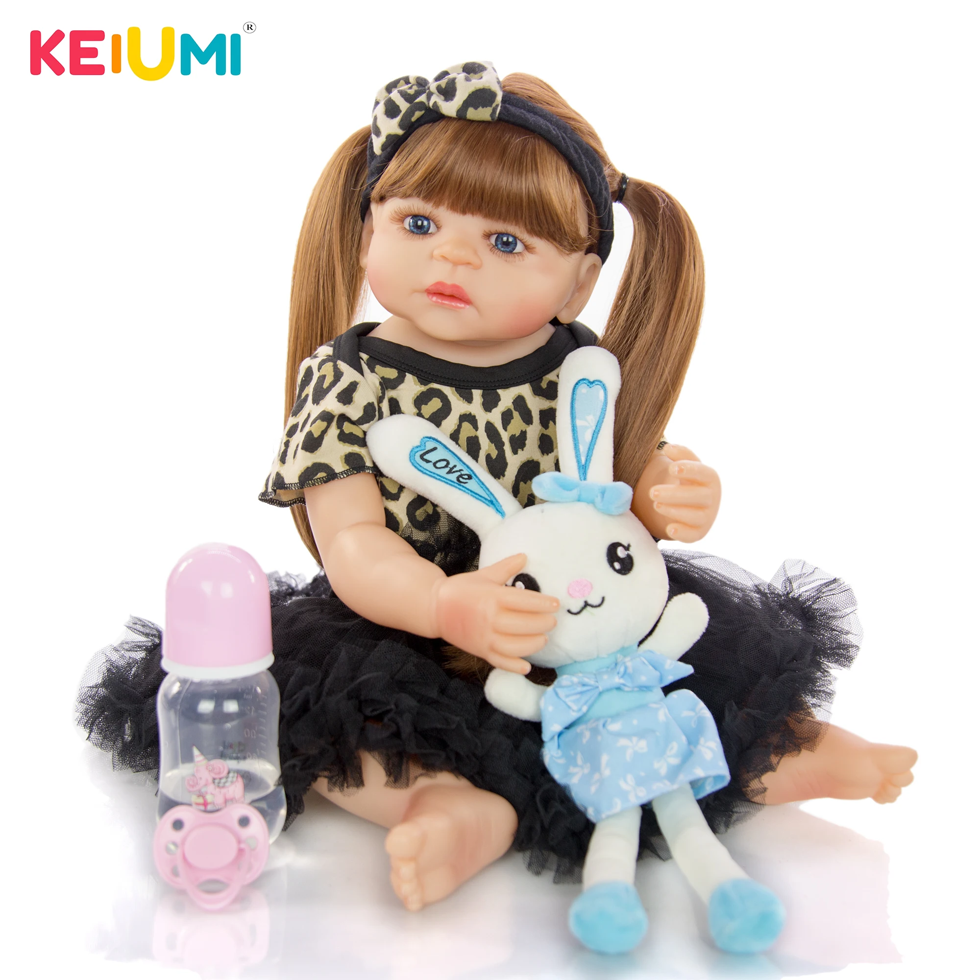 Реалистичные куклы KEIUMI для новорожденных девочек виниловые игрушки на день