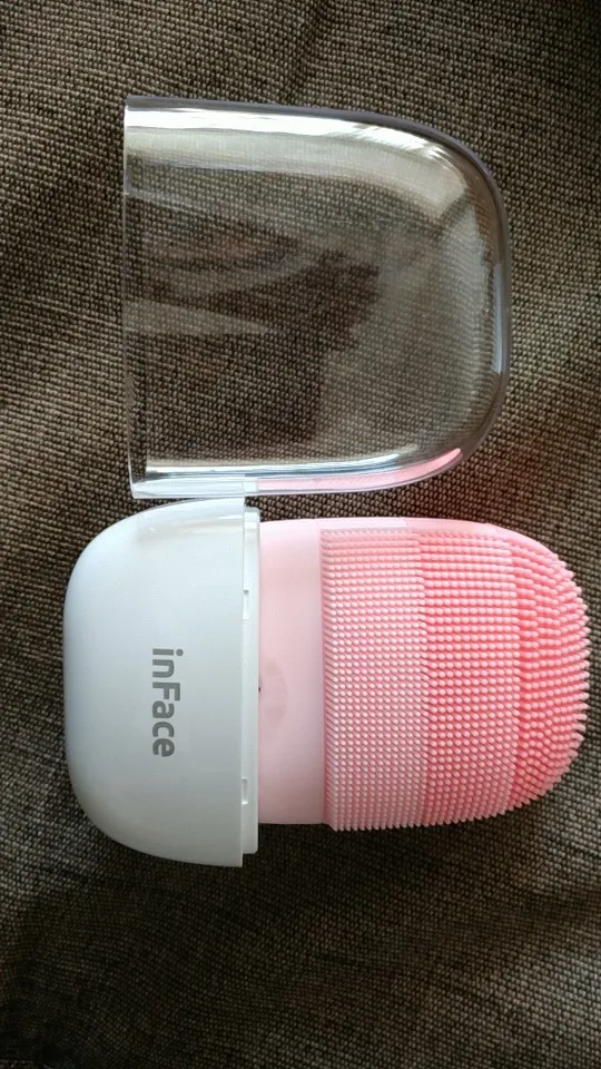 InFace Xiaomi Sonic электрическая Очищающая щетка для лица Mijia Smart водонепроницаемый силиконовый массажный моющий очиститель для ухода за лицом перезаряжаемый