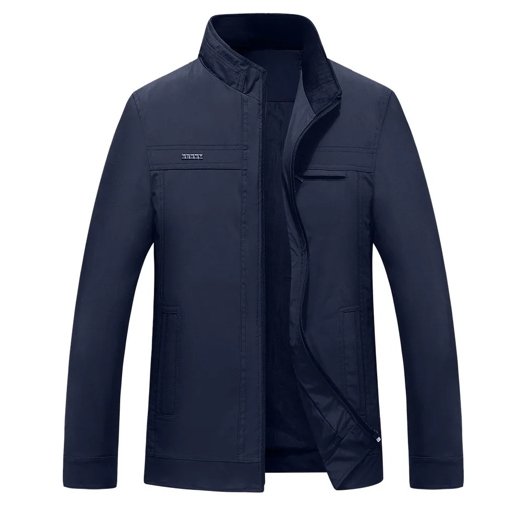 SAGACE куртка мужская новая Повседневная ветровка тонкая Толстая зимняя стильная