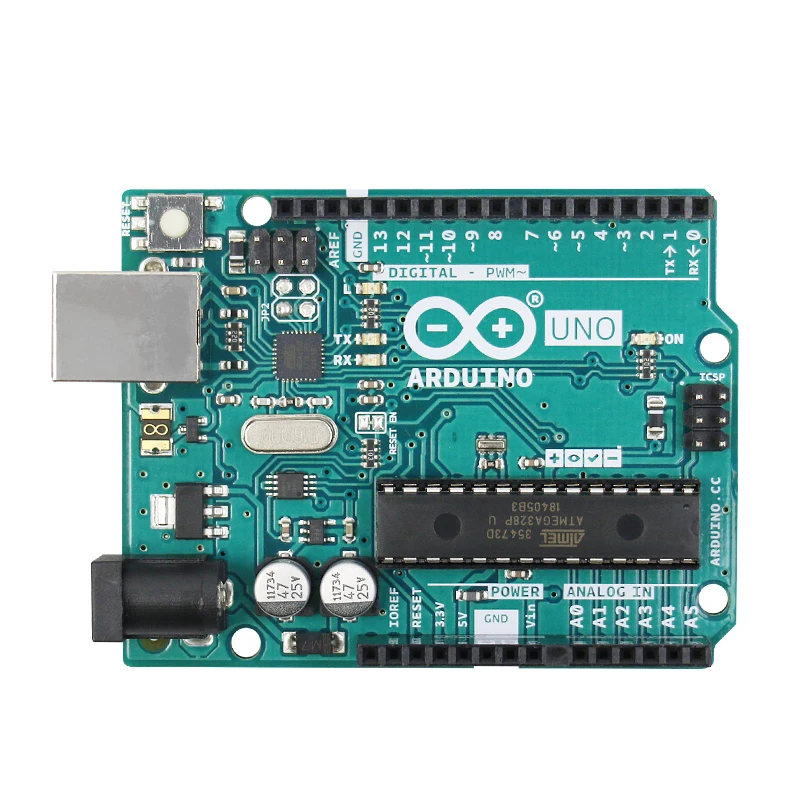 Arduino Uno R3 макетная плата Оригинальная итальянская импортная английская версия Avr
