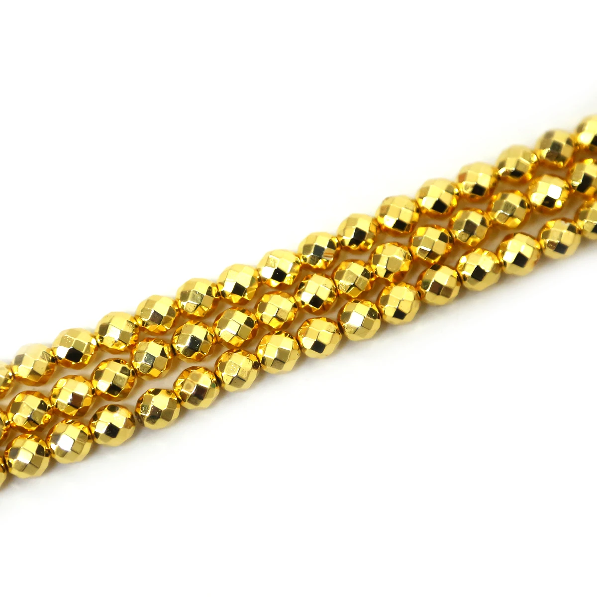 40-100 шт 4 6 8 10 мм гальванические золотисто-черные каменные бусины для изготовления