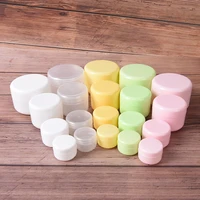 102050100g refillable bottles plastic empty makeup jar pot travel face creamlotioncosmetic container face cream container