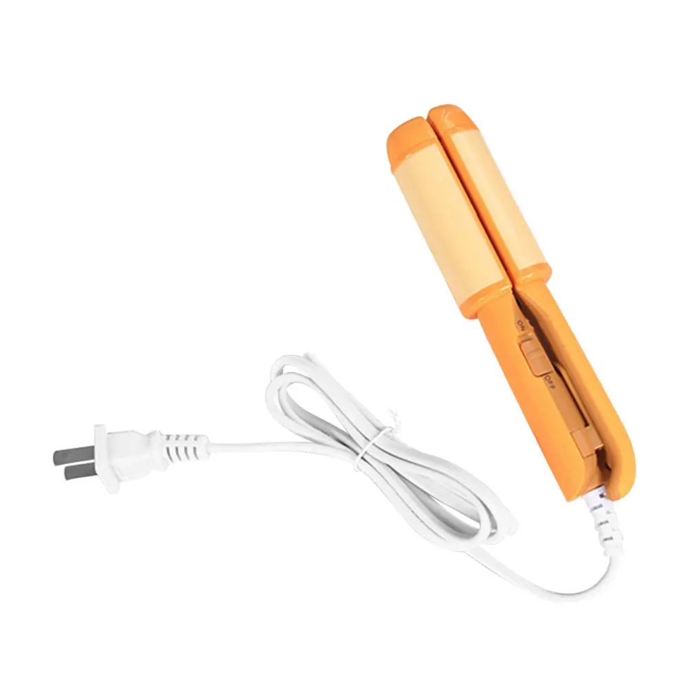 Милые мини утюги для выпрямления и завивки волос в фруктовом стиле портативные