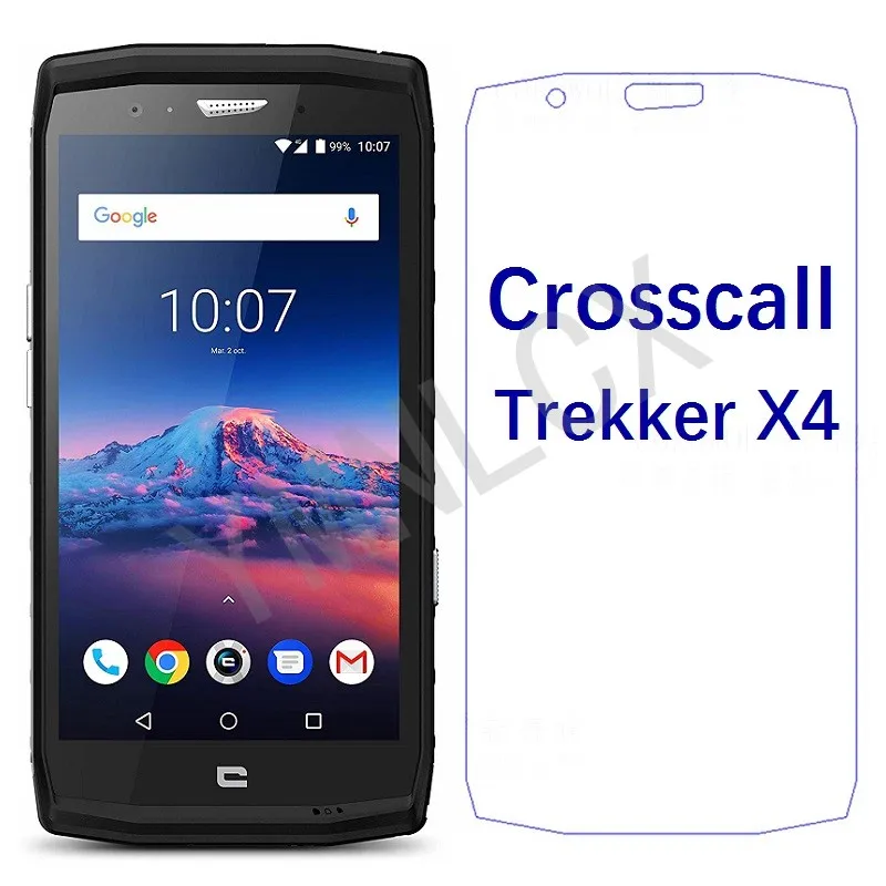 Ультратонкая прозрачная HD ЖК-защитная пленка для экрана Crosscall Trekker X4 взрывозащищенное Закаленное стекло