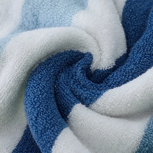 

Luxury Microfibre Towel Women Shower Soft Cotton Large Stripe Absorbent Towel Quick Dry Toalhas De Banho Home Supplies DM50T