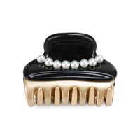 2021 New Alexander Hair Accessories High Quality Hair Claw with Pearls Charming Acetate Small Hair Claw Clips