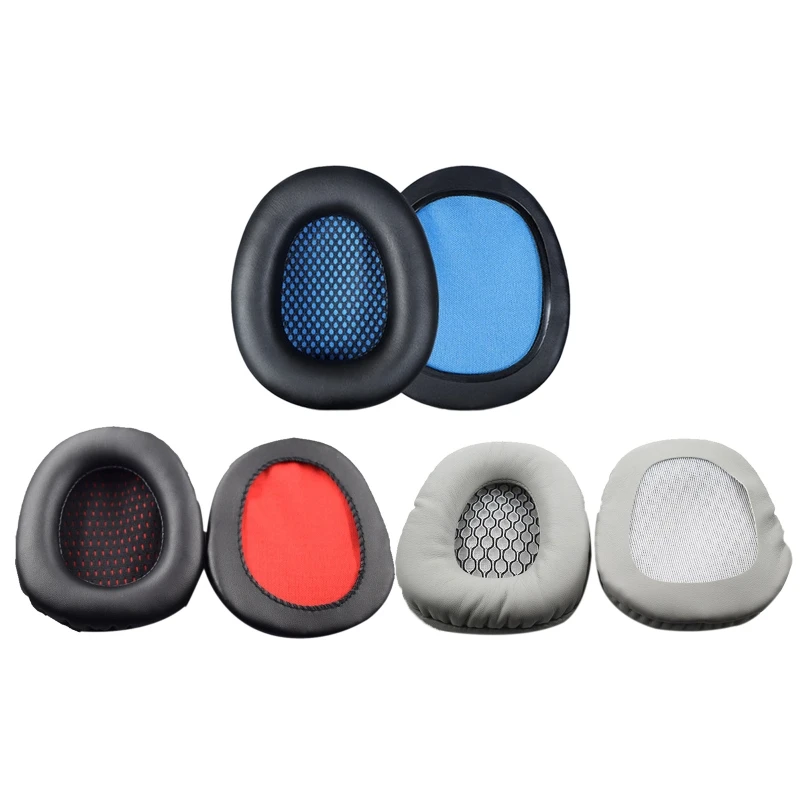 

Leather Ear Cushion Sponge Earpads FOR Sades SA-902 SA-903 Headset Spare Part Soft to Wear Memory Foam 1 PAIR