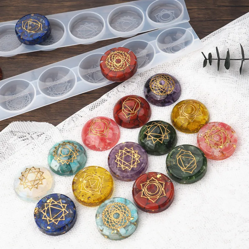 

DIY Epoxy Resin Semicircle Mold Hemisphere Round Mirror Crystal Epoxy Mold Home Decoration Jewelry Silicone Mold