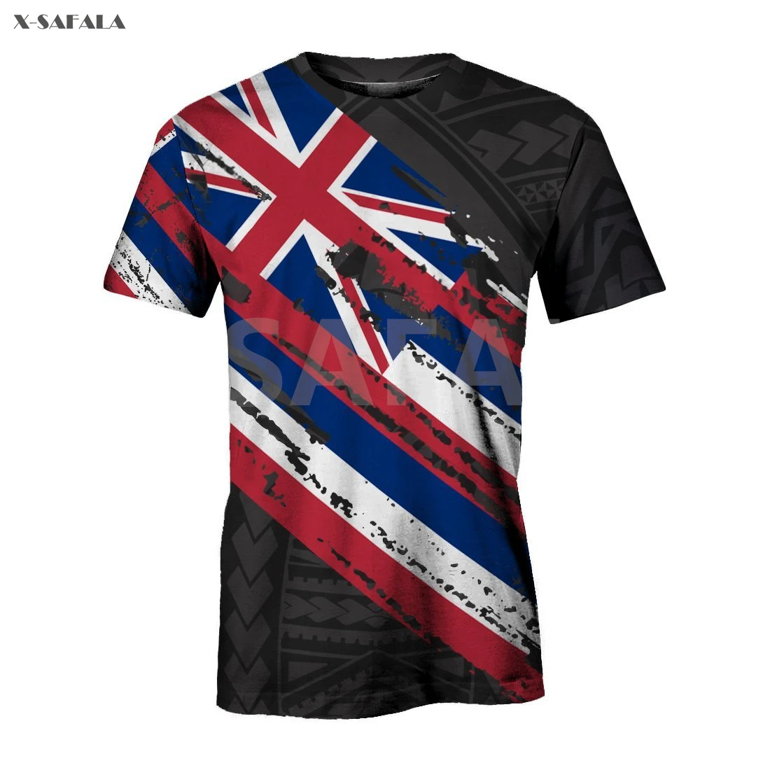 

Fiji Polynesian Turtle Samoa Eagle Fishing 3D Fashion All Over Printed Round Neck T-Shirts Men Women Harajuku Casual Top Tee