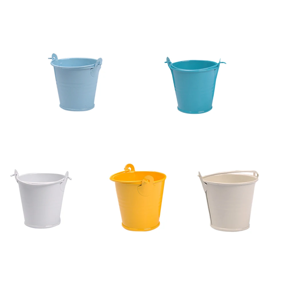 Мини Цветочница металлический баррель суккулент для растений цветочница