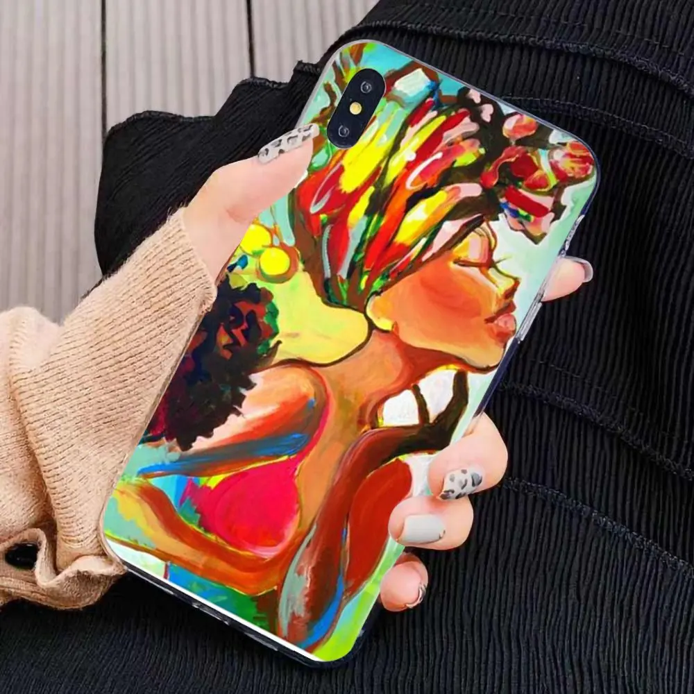 Силиконовый чехол для Samsung Galaxy Note 2 3 4 5 8 9 S2 S3 S4 S5 мини S6 S7 край S8 S9 плюс Африканский