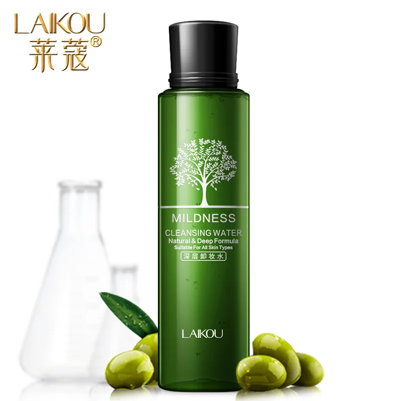 Очищающая вода для лица снятия макияжа глаз губ сужения пор увлажнения удаления